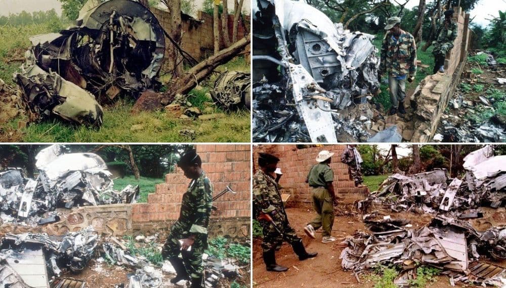 Spadnuté lietadlo, zdroj: X