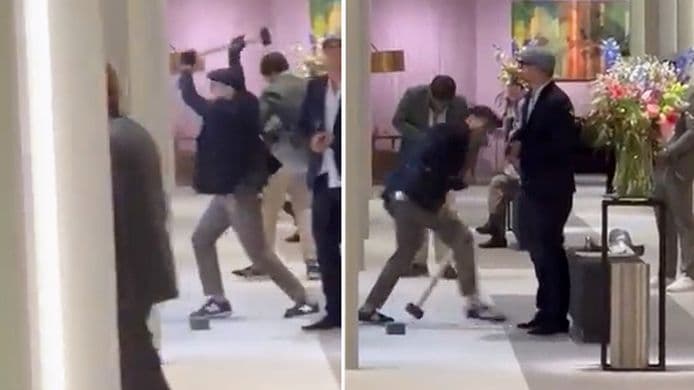 Lúpež diamantového náhrdelníku od J. A. Rosenthala, zdroj: The Times