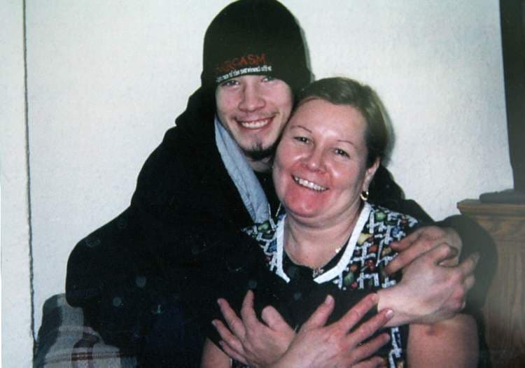 Tim McLean s matkou, zdroj: Winnipeg Free Press