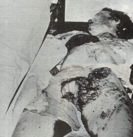 Mŕtvola obete Rostovského mäsiara, zdroj: smotri-v-oba.24.ru