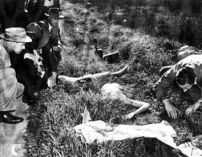 Miesto nálezu Elizabeth Short, zdroj: horrorunlimited.blogspot.com