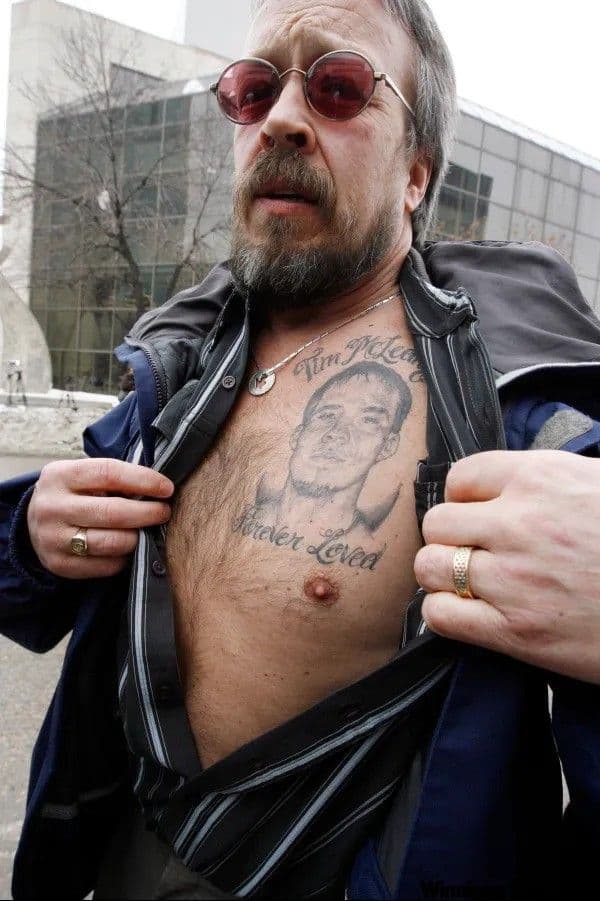 Otec Tima McLeana, zdroj: Winnipeg FreePress