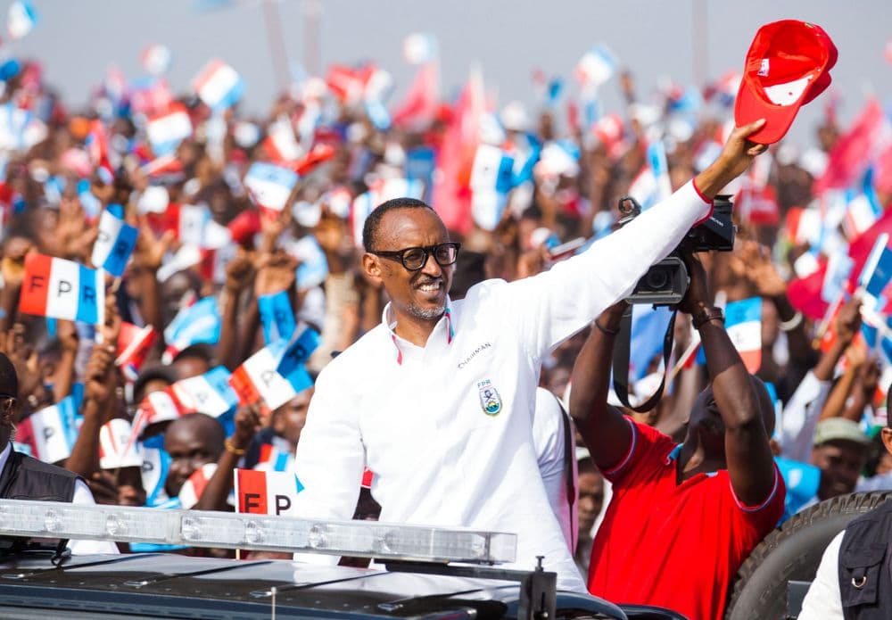 Paul Kagame a RVF, zdroj: The Great Lakes Eye
