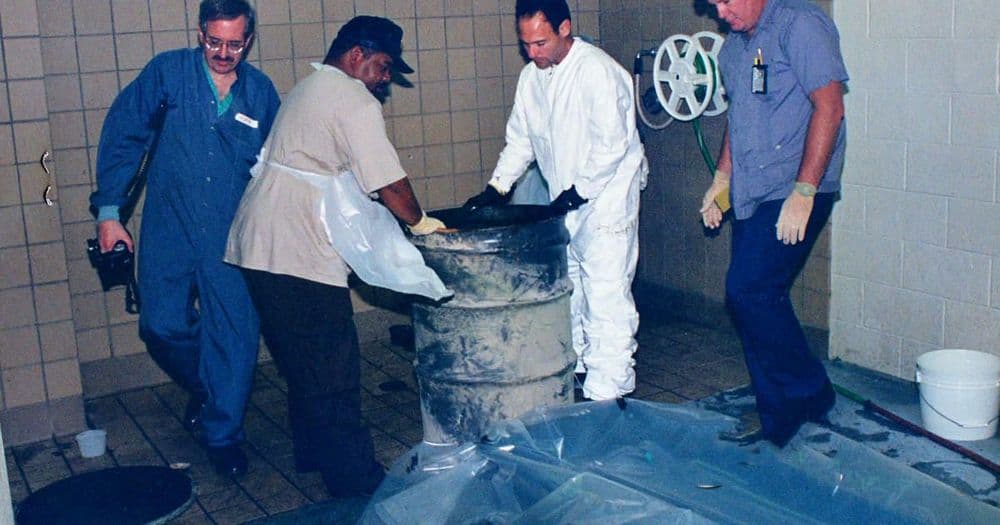 Jeden z nájdených sudov, zdroj: hotcore.info