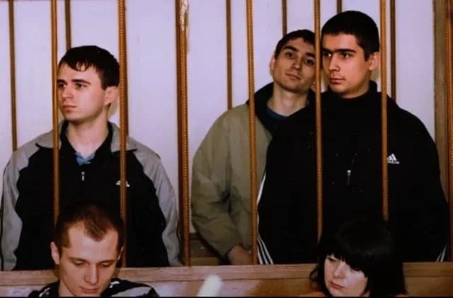 Igor Suprunyuk (vľavo), Oleksandr Ganzha (uprostred) a Viktor Sayenko (vpravo), zdroj: Reddit